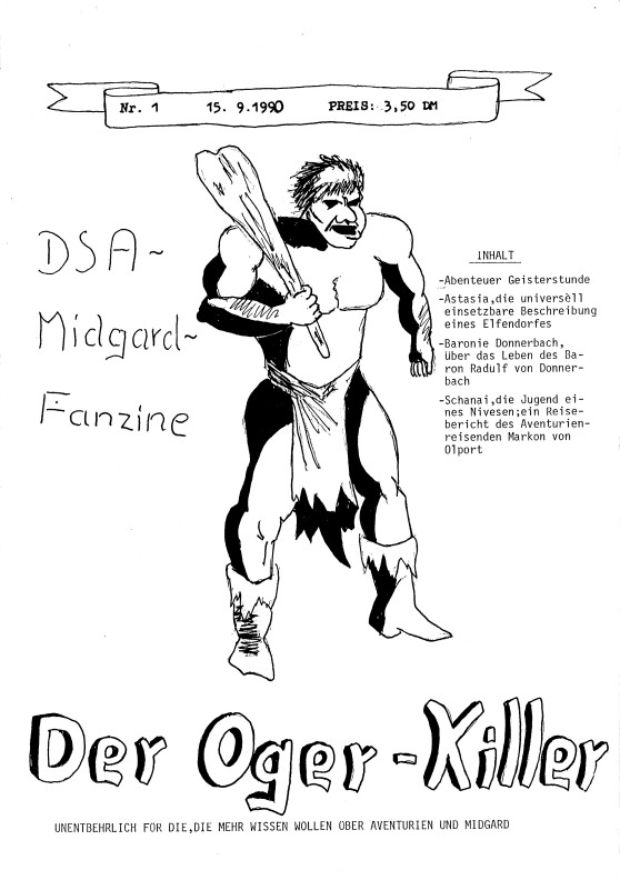 Markus Port, Andreas Wagner, Jörg Schmidt: Der Oger-Killer Nr. 1 (Paperback, Deutsch language)