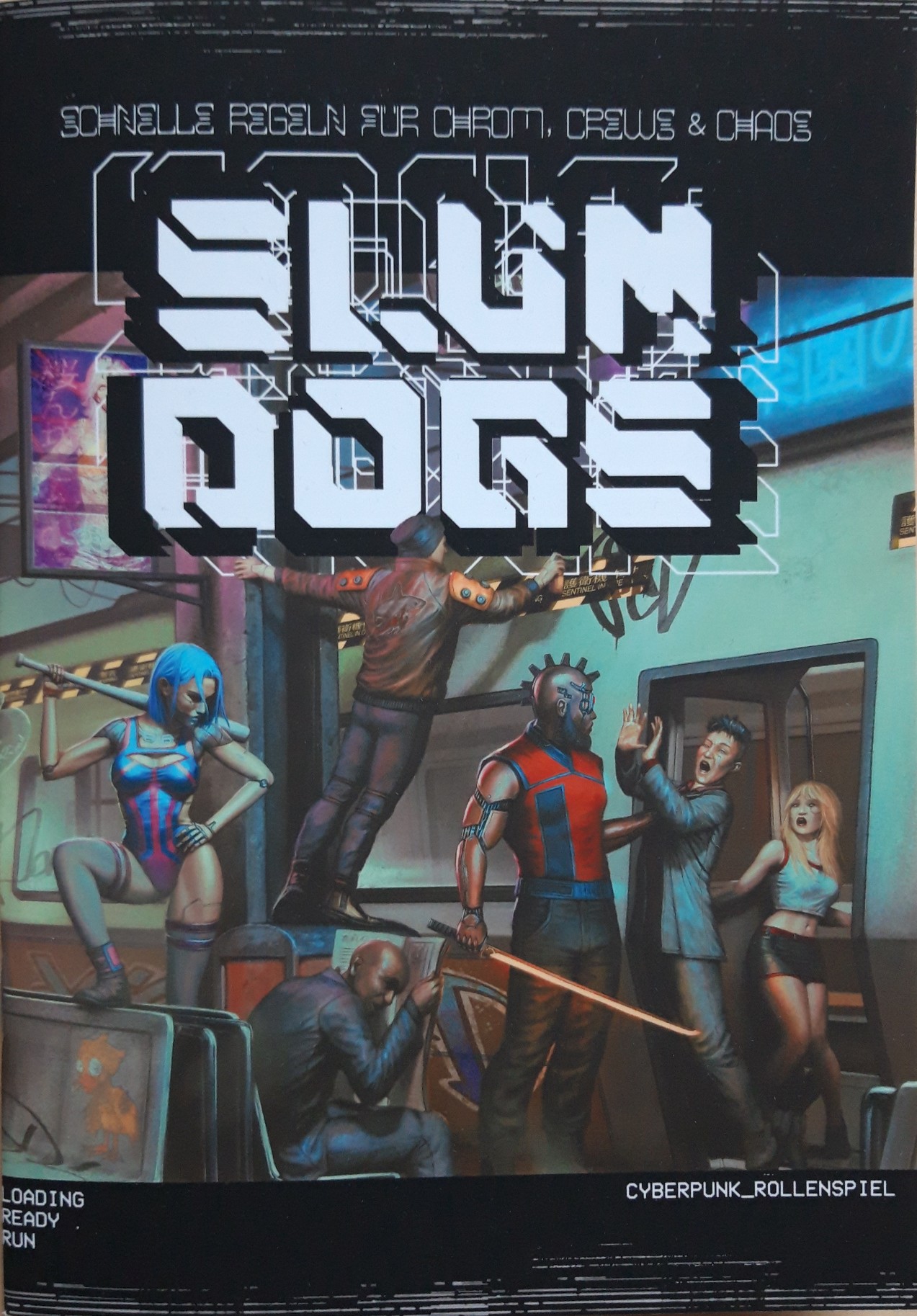 Slumdogs. Schnelle Regeln für Chrom, Crews & Chaos (Paperback, Deutsch language)