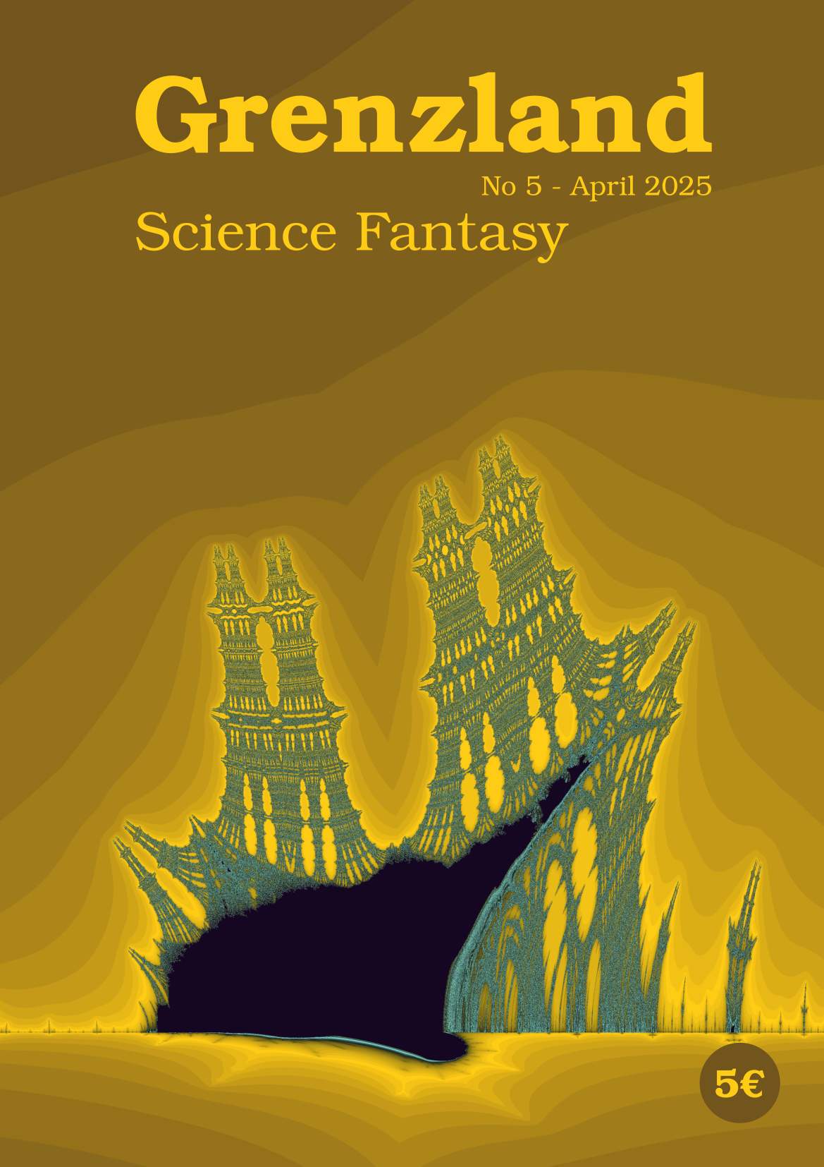 Laurens Kils‐Hütten, Jonas „asri“ Richter, Alex Schröder, Bodo Heye: Grenzland Nr. 5 (Paperback, deutsch language)